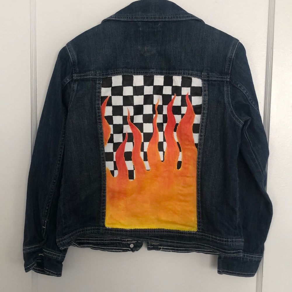 Handpainted Denim Jacket